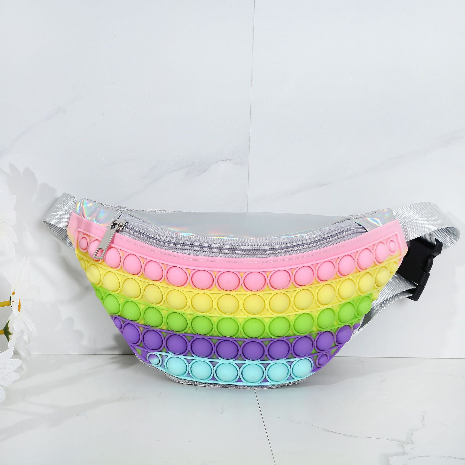 Bolsa de cintura de silicona para niños al por mayor